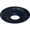 Ekena Millwork Blackthorn Ceiling Medallion (Canopies up to 4 7/8"), 11 3/4"OD x 3 5/8"ID x 1"P, Midnight Dream CM11BLMDF - alternate 4
